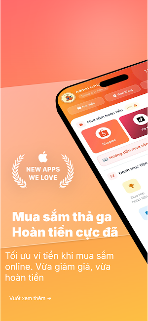 Longhousee: Mua sắm hoàn tiền Screenshot 0