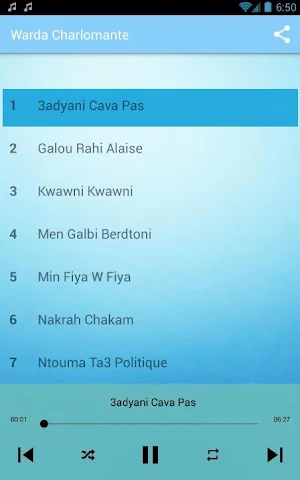 Warda Charlomante 2021 وردة شارلومانتي بدون أنترنت Screenshot 3