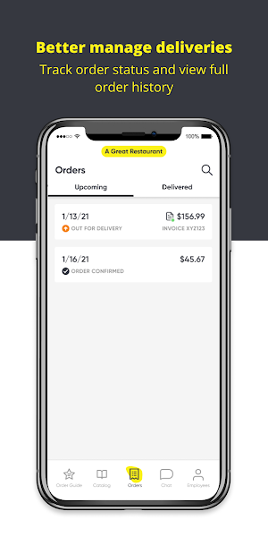 Corona Food Service Screenshot 2