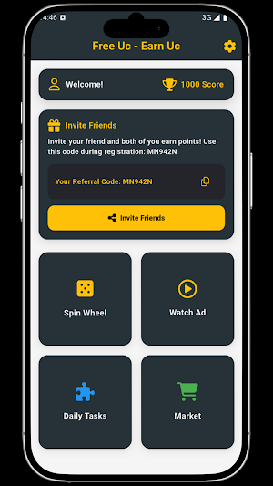 Earn UC Screenshot 1