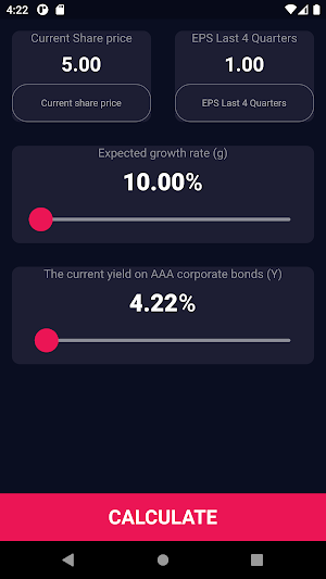 Graham Future Value Calculator Screenshot 0