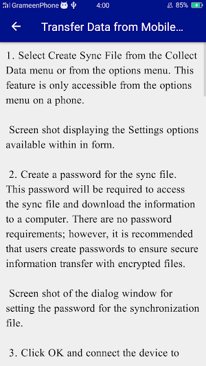 Android Transfer User Guide Screenshot 3