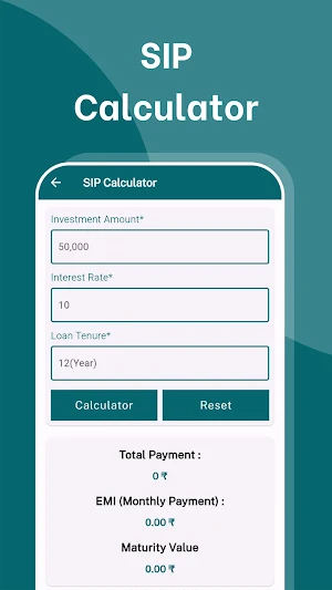 Smart Loan EMI Calculator Screenshot 2