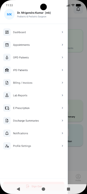 CARE DoctorApp Screenshot 0