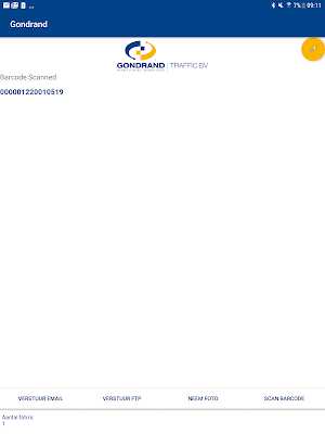 Gondrand scanapp Screenshot 2
