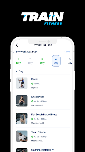 Train Fitness Screenshot 3