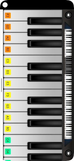 Piano Keyboard Screenshot 2
