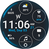 Circle Flow Watch Face
