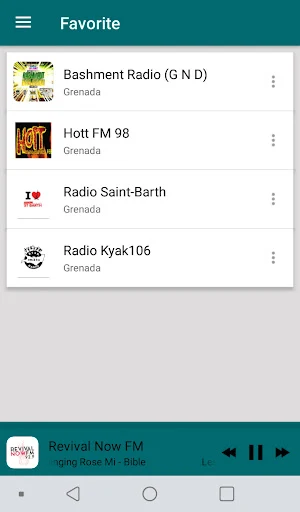 Radio Grenada Screenshot 1
