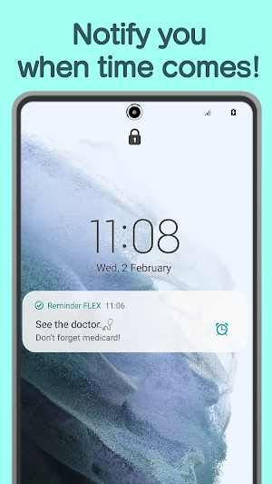 Reminder FLEX nag notification Screenshot 2
