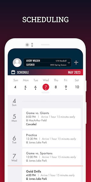 AF Softball Screenshot 2