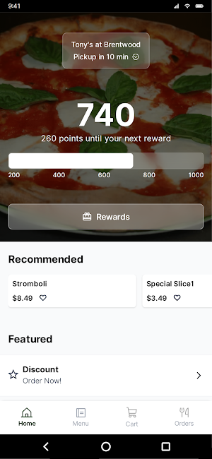 Tony's at Brentwood Screenshot 0