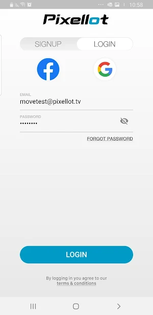 Pixellot Control Screenshot 2