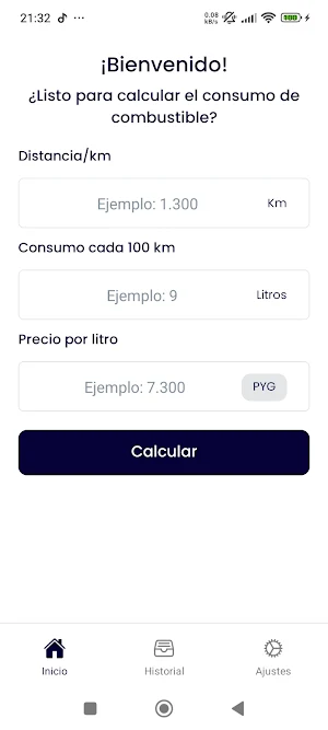 Fuel Calculator Py Screenshot 0