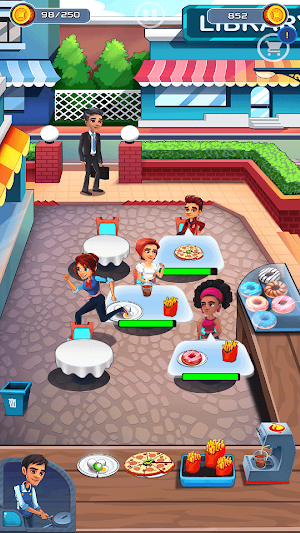Cooking Cafe - Food Chef Screenshot 1