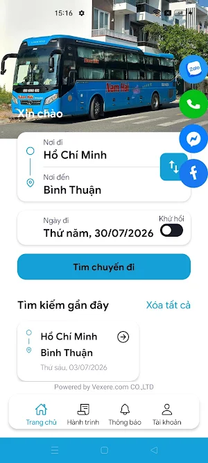 Nam Hải Travel Screenshot 0