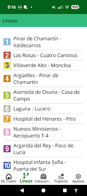 TRAMO Screenshot 1