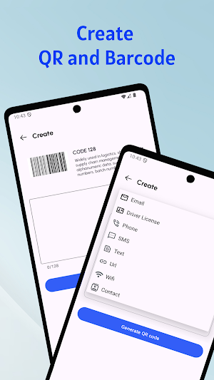 QR & Barcode Reader, Generator Screenshot 3