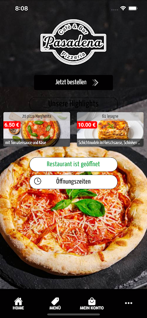 Café Bar Pizzeria Pasadena Screenshot 0