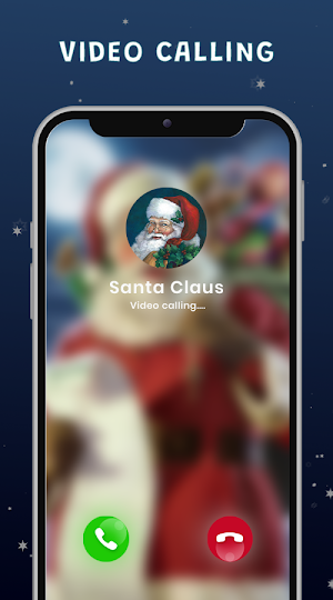 Santa Call live video call Screenshot 3