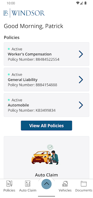 LR WINDSOR 24/7 Client Center Screenshot 1