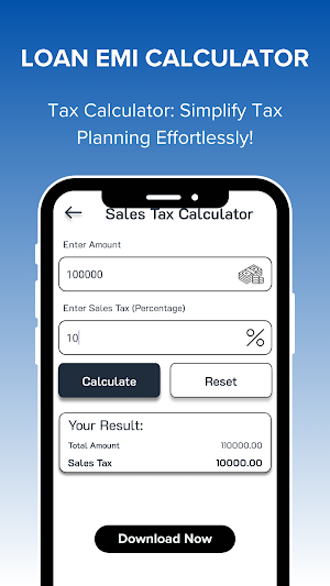 Loan EMI Calculator Screenshot 3