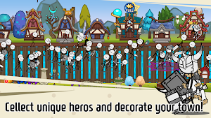 Legend of the cartoon - idle RPG Screenshot 2