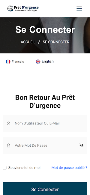 Prêt D'urgence Screenshot 3