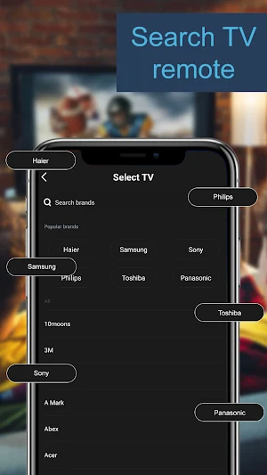 Universal  TV Remote Control Screenshot 2