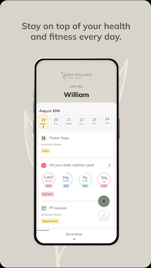 Her Wellness Coaching Screenshot 3