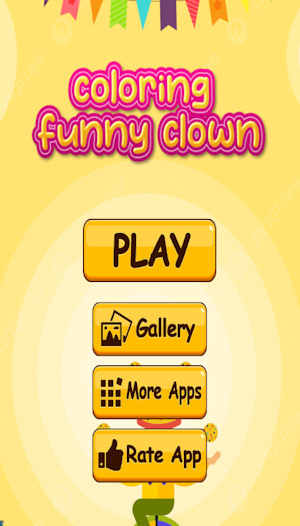 coloring funny clown Screenshot 1