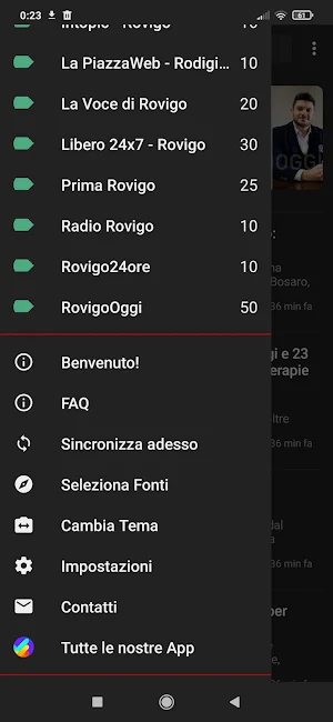 Rovigo notizie Screenshot 1