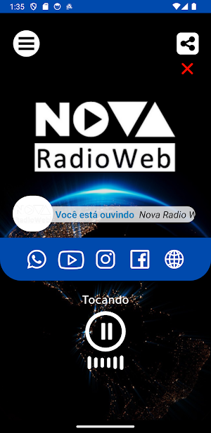 Nova Rádio Web Screenshot 1