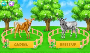 Little cow care games Screenshot 0