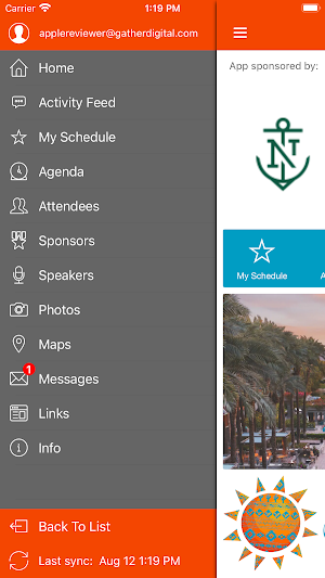 Infovisa Client Conference Screenshot 2