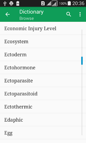 Entomology Dictionary Offline Screenshot 0