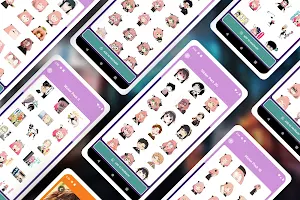 Spy X Family Stickers For WA Screenshot 0