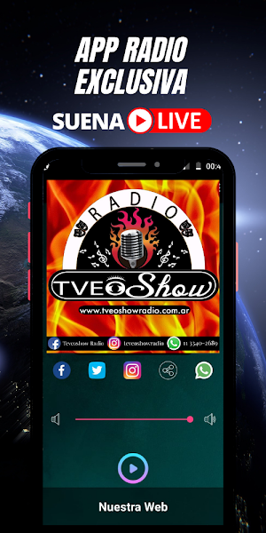 Tveo Show Radio Screenshot 1