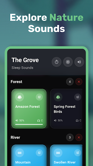 White Noise: Sleep Sounds Rain Screenshot 2