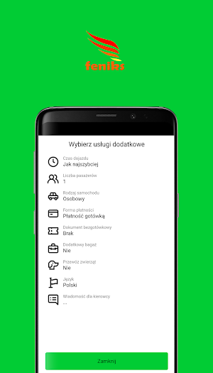 Feniks Taxi Bytom Screenshot 3