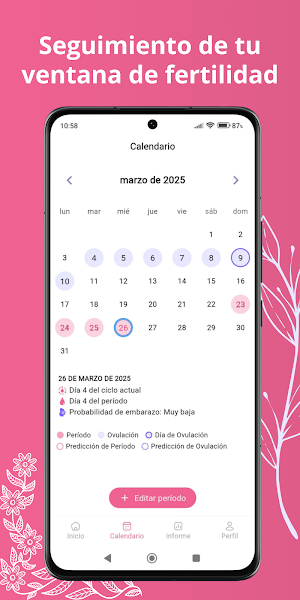 Ellie - Calendario Menstrual Screenshot 3