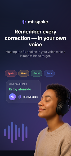 Mispoke: AI Speaking Coach Screenshot 3