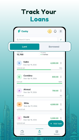 Cashy: Daily Expense Manager Screenshot 1