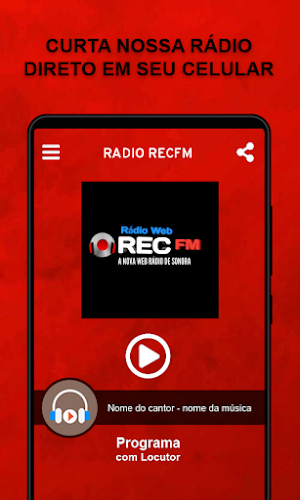 Radio RECFM Screenshot 1