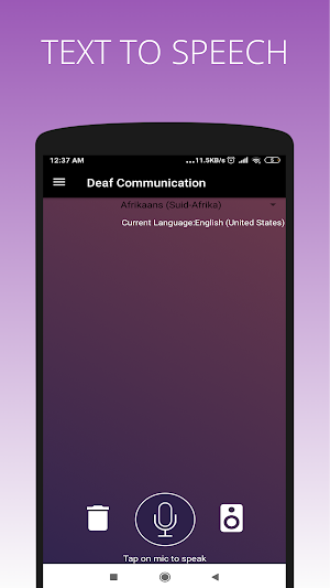 Deaf Communication (talk to deaf& hard of hearing) Screenshot 1