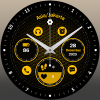 Hybrid Pentagon Watch Face