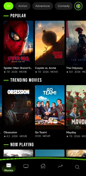 CineJoy: Movies & TV Shows Screenshot 2
