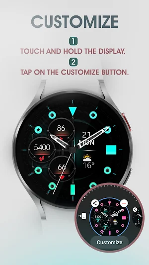 Dream 115 - Analog watch face Screenshot 3