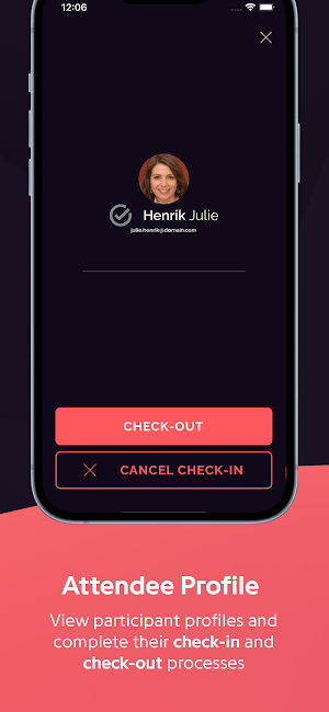 Eventdrive Check-In Screenshot 3