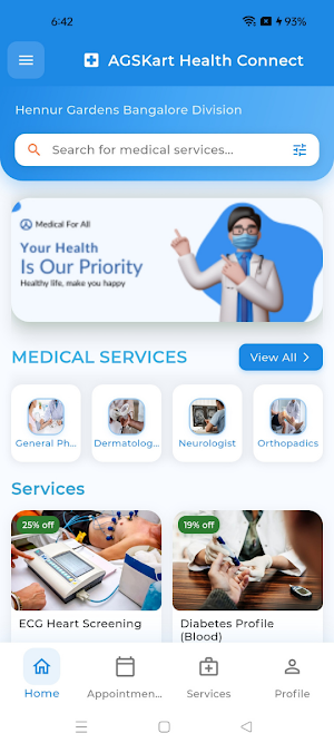 AGSKart Health Connect Screenshot 2